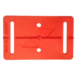 Plaque de mesure 23,50 HTVA...