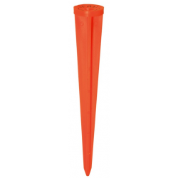 Cone (carotte) - plastic orange 0,50 HTVA