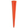 Cone (carotte) - plastic orange 0,50 HTVA