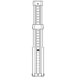 TENIMETER 5M -   0 onderaan  62,00 EXCL.